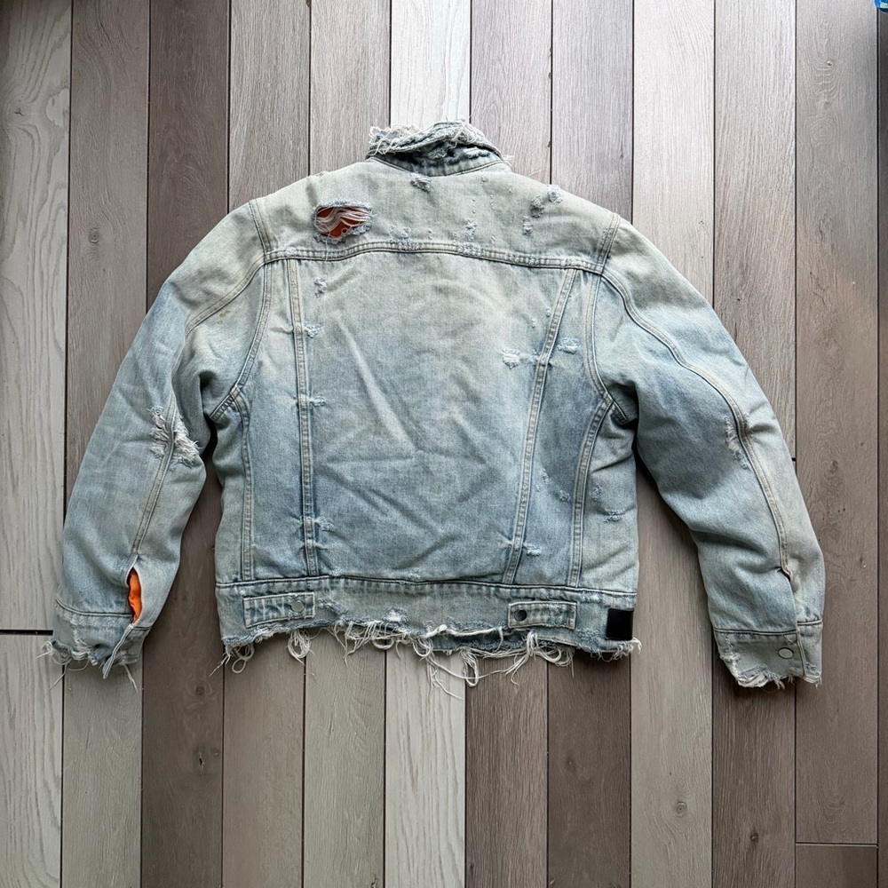 Amiri Reverse Trucker Bomber Jacket - Picture 5 of 13